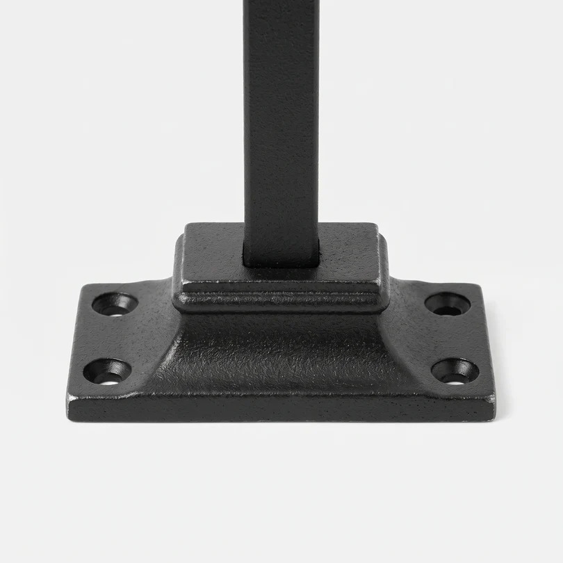 Wrought Iron Spindle/Baluster Shoe (Fits 12mm Square Bars)  